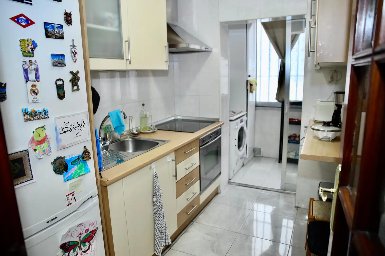 Cocina de Piso en venta en Madrid con Terraza y Horno