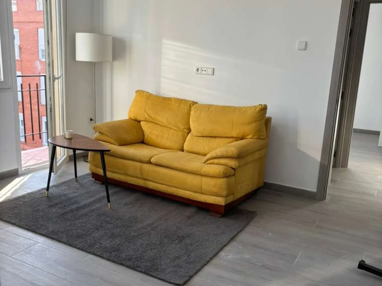 Sala de estar de Piso de alquiler en  Murcia Capital con Amueblado