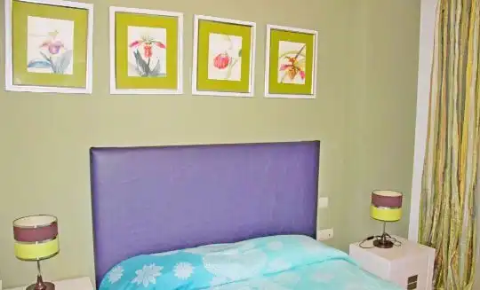 Bedroom of Apartments for rent in Villajoyosa / La Vila Joiosa  with Air Conditioner, Heating and Terrace