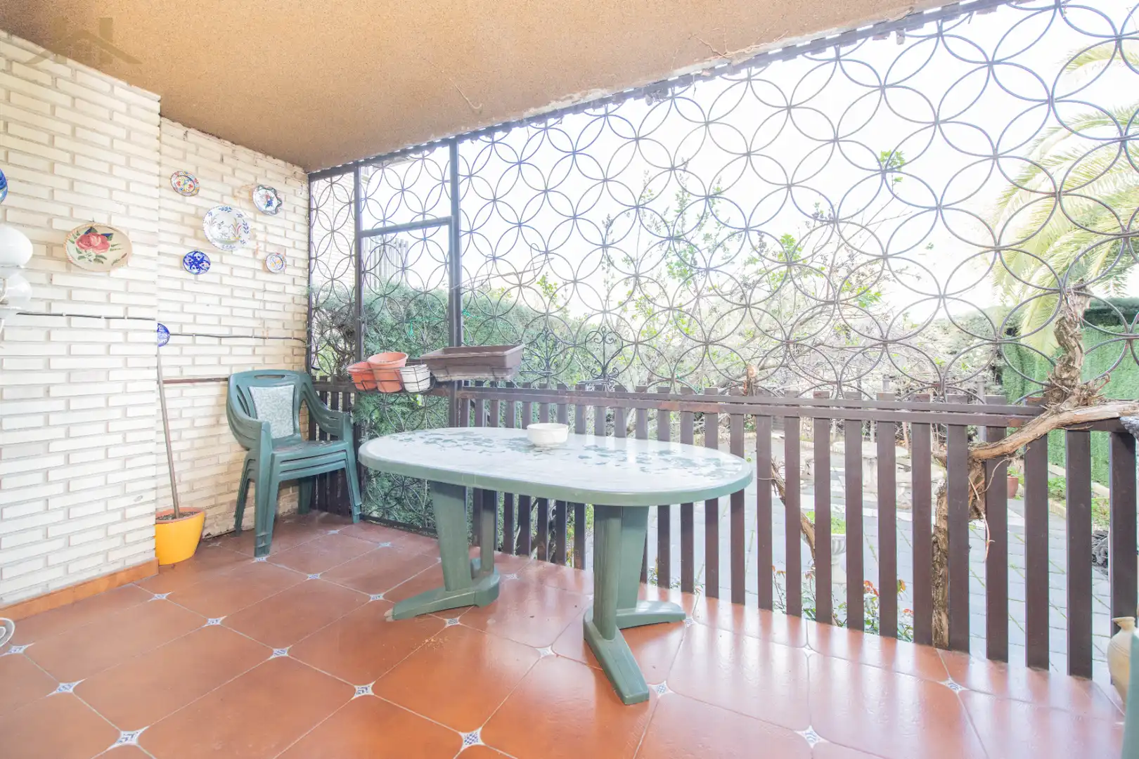 Terraza de Casa adosada en venta en Pozuelo de Alarcón con Aire acondicionado, Calefacción y Jardín privado