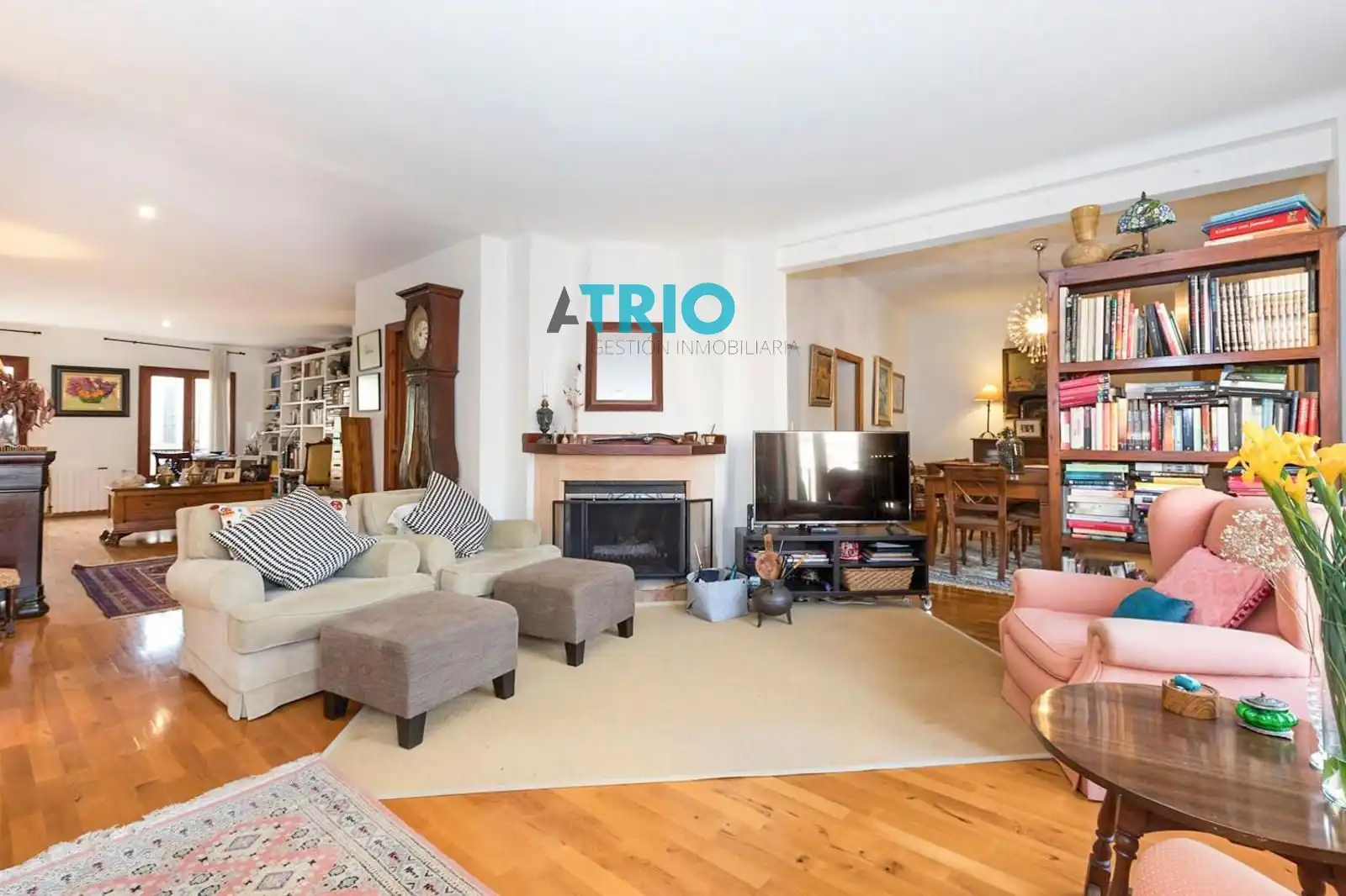 Sala de estar de Dúplex de alquiler en Alaró con Aire acondicionado, Calefacción y Parquet