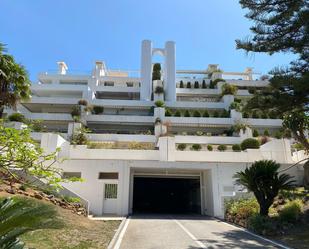 Exterior view of Apartment to rent in Marbella  with Air Conditioner, Private garden and Parquet flooring