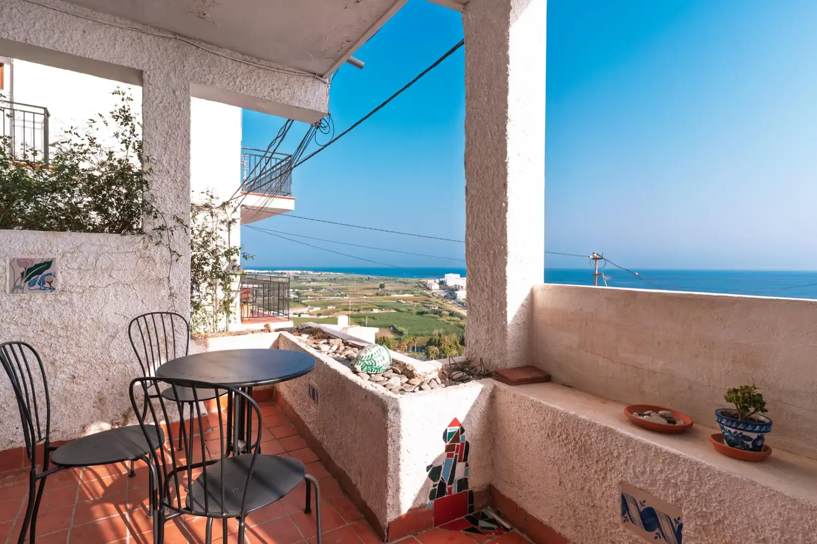 Balcony of Duplexes for sale in Salobreña  with Heating, Terrace and Furnished