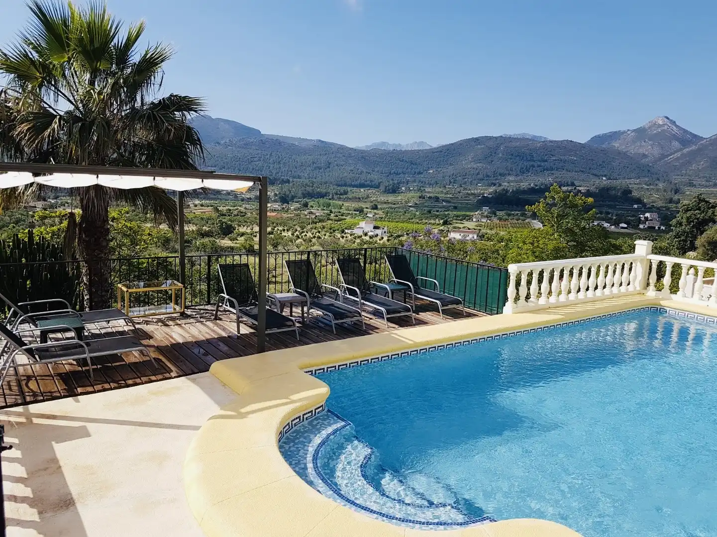 Piscina de Casa o chalet en venta en Xaló con Aire acondicionado, Calefacción y Jardín privado
