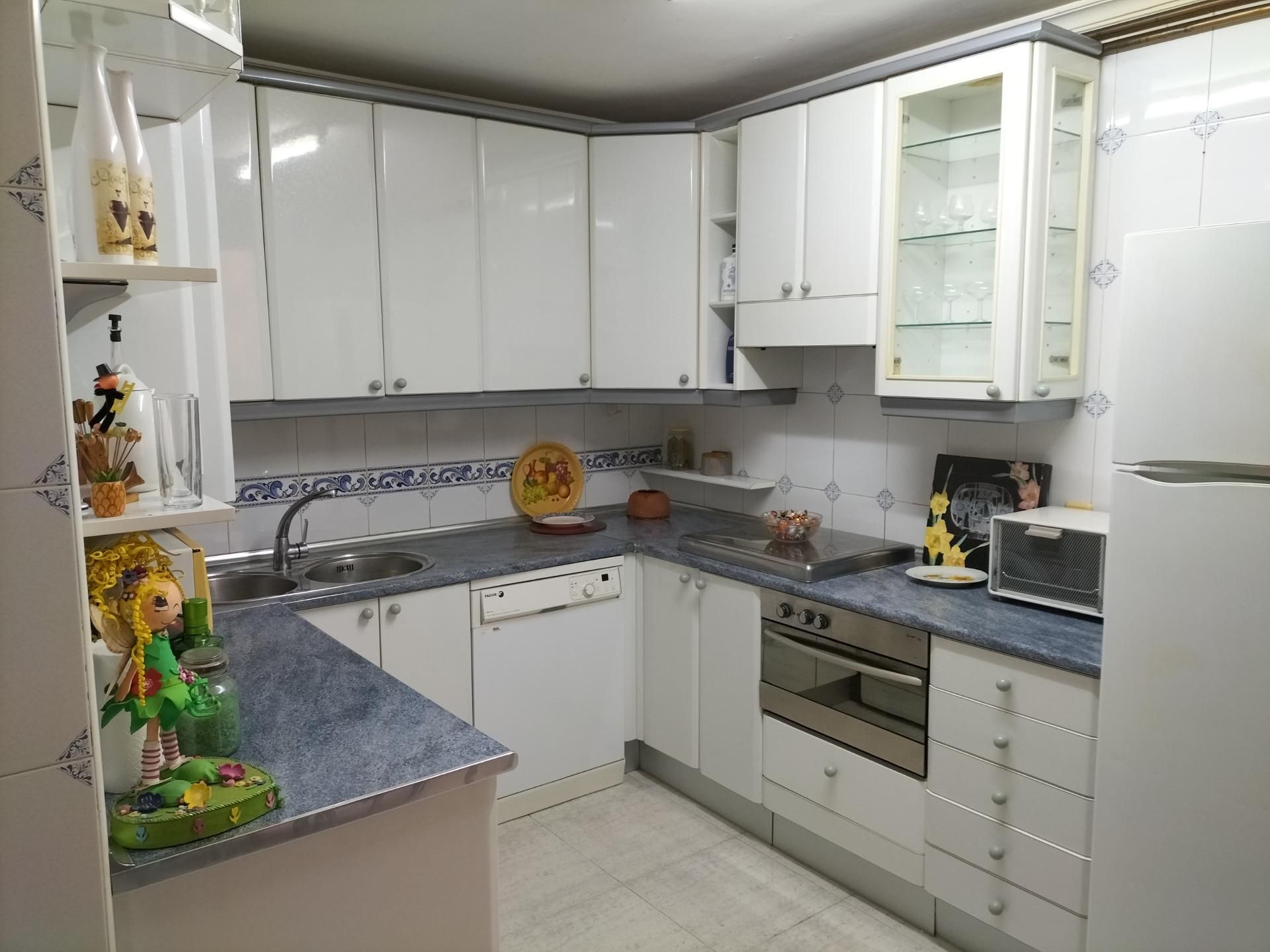 Kitchen of Flat for sale in Palencia Capital  with Heating, Parquet flooring and Storage room