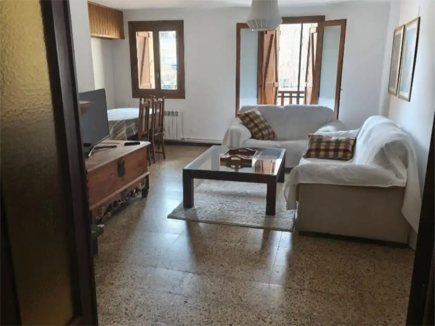 Living room of Flat for rent in Benasque, Huesca