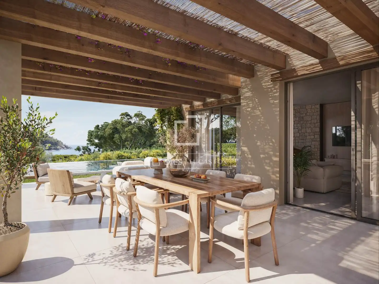Terrassa de Casa o xalet en venda en Begur amb Aire condicionat, Calefacció i Jardí privat