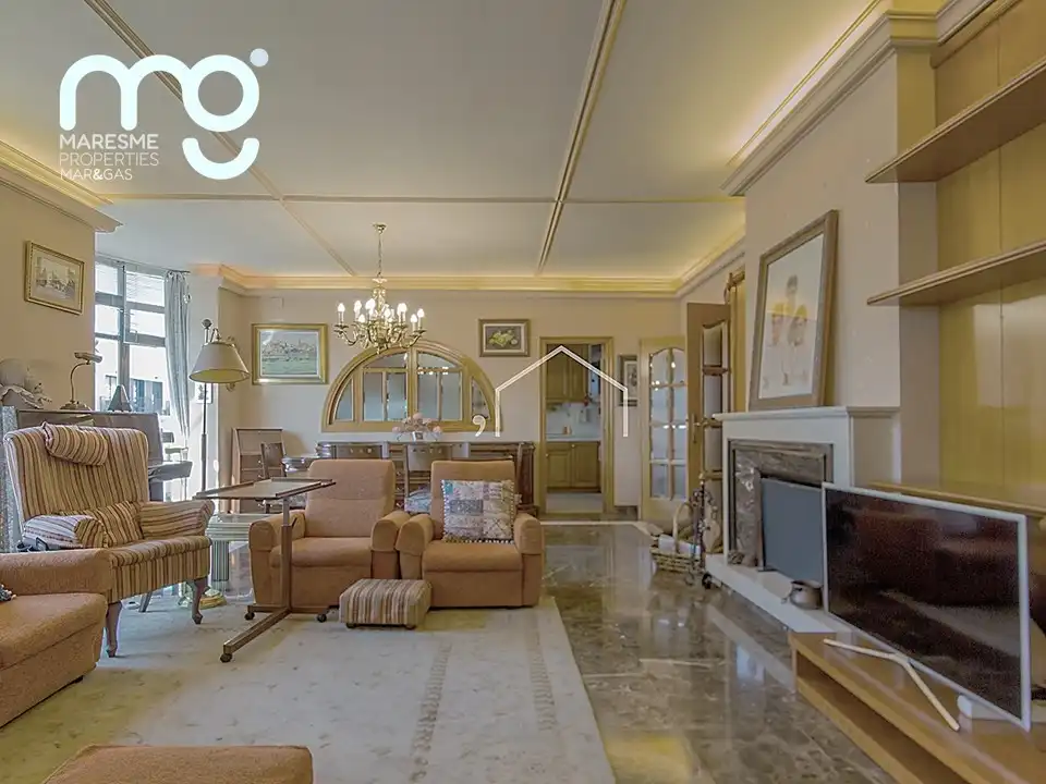 Sala de estar de Ático en venta en Barcelona con Aire acondicionado, Calefacción y Jardín privado