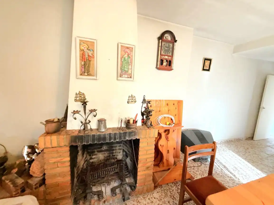 Sala d'estar de Casa adosada en venda en Torremocha de Jarama