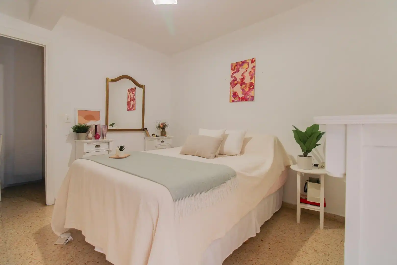 Bedroom of Flat for sale in La Pobla de Farnals  with Air Conditioner and Balcony