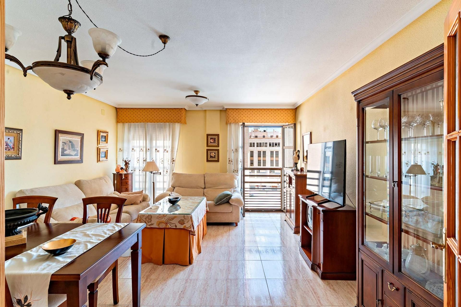 Living room of Flat for sale in El Ejido  with Air Conditioner
