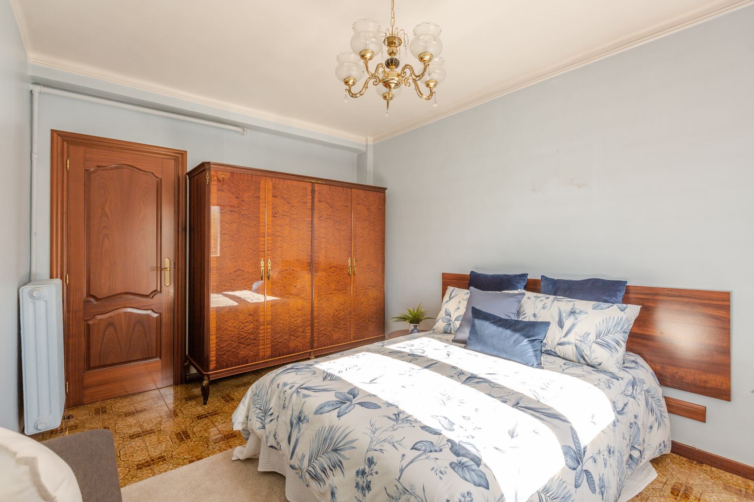 Bedroom of Flat for sale in  Pamplona / Iruña  with Heating