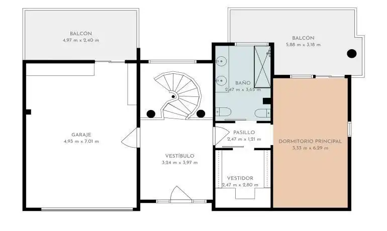 Casa amb terrassa en venda a Calle MUNTANYETA, imagen 13