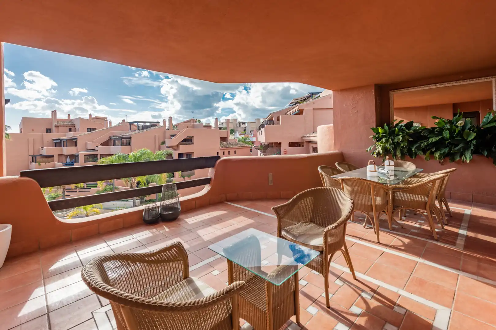 Terrassa de Apartament en venda en Estepona amb Aire condicionat, Terrassa i Piscina
