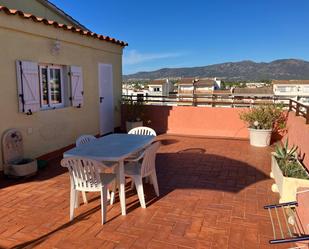 Terrasse von Dachboden zum verkauf in Empuriabrava mit Klimaanlage, Heizung und Terrasse