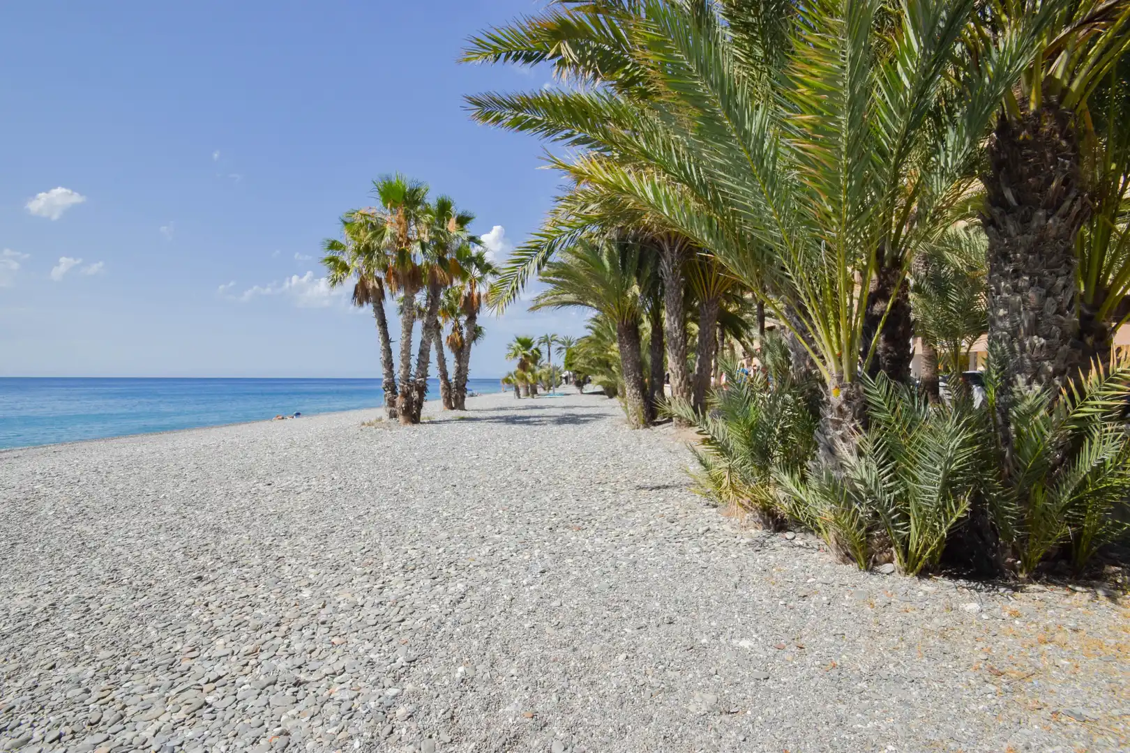 Exterior view of Flat for sale in Almuñécar  with Parquet flooring, Terrace and Furnished