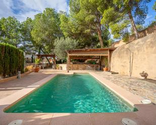 Swimming pool of House or chalet for sale in  Murcia Capital  with Air Conditioner, Terrace and Swimming Pool