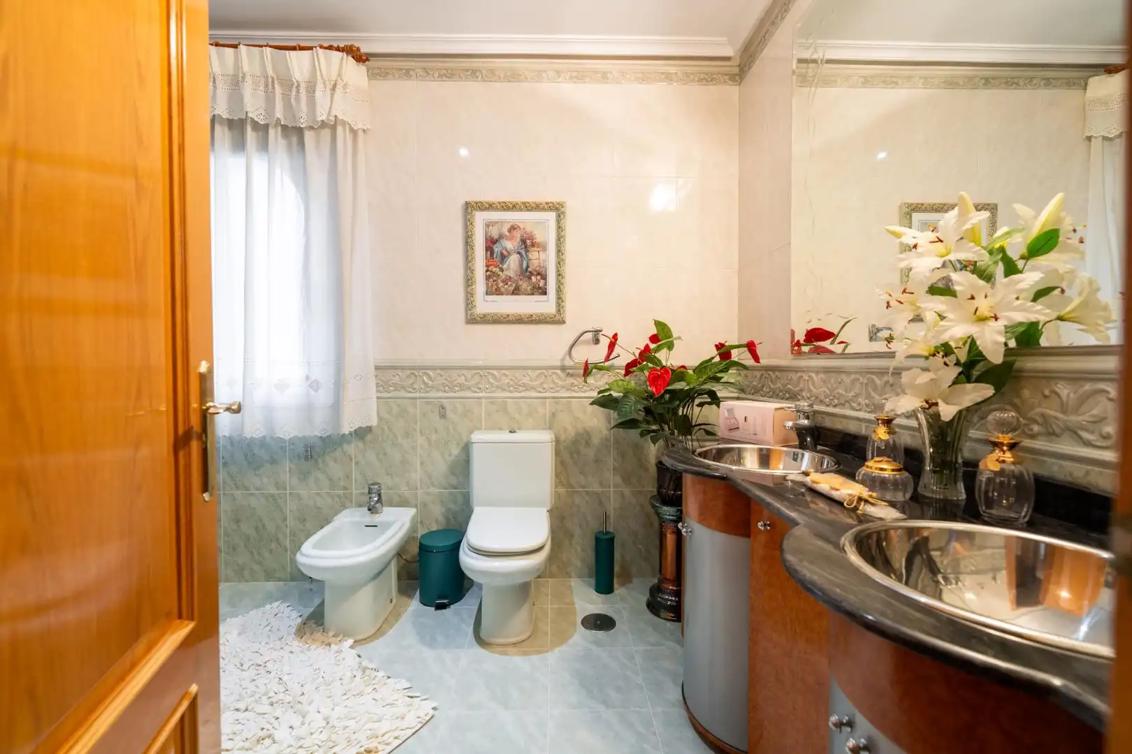 Bathroom of Houses for sale in Roquetas de Mar  with Air Conditioner, Private garden and Terrace