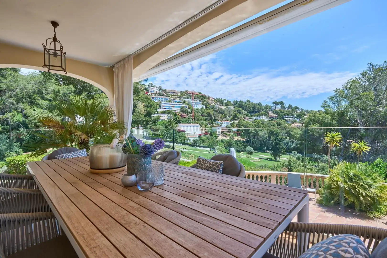 Terrassa de Casa o xalet en venda en  Palma de Mallorca amb Aire condicionat, Jardí privat i Parquet