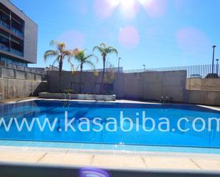 Swimming pool of Loft to rent in  Valencia Capital  with Air Conditioner, Heating and Private garden