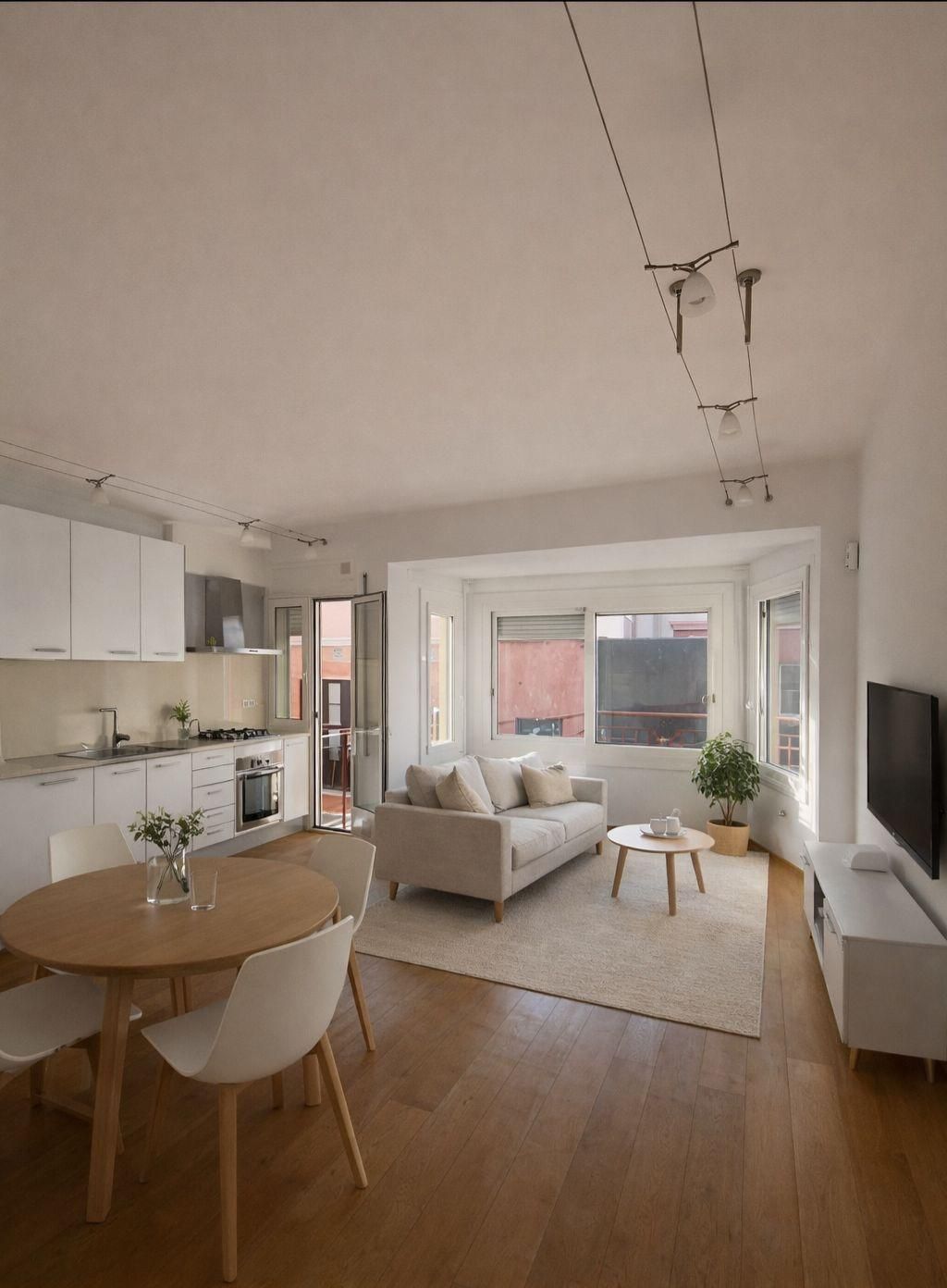 Living room of Apartment for sale in Mataró