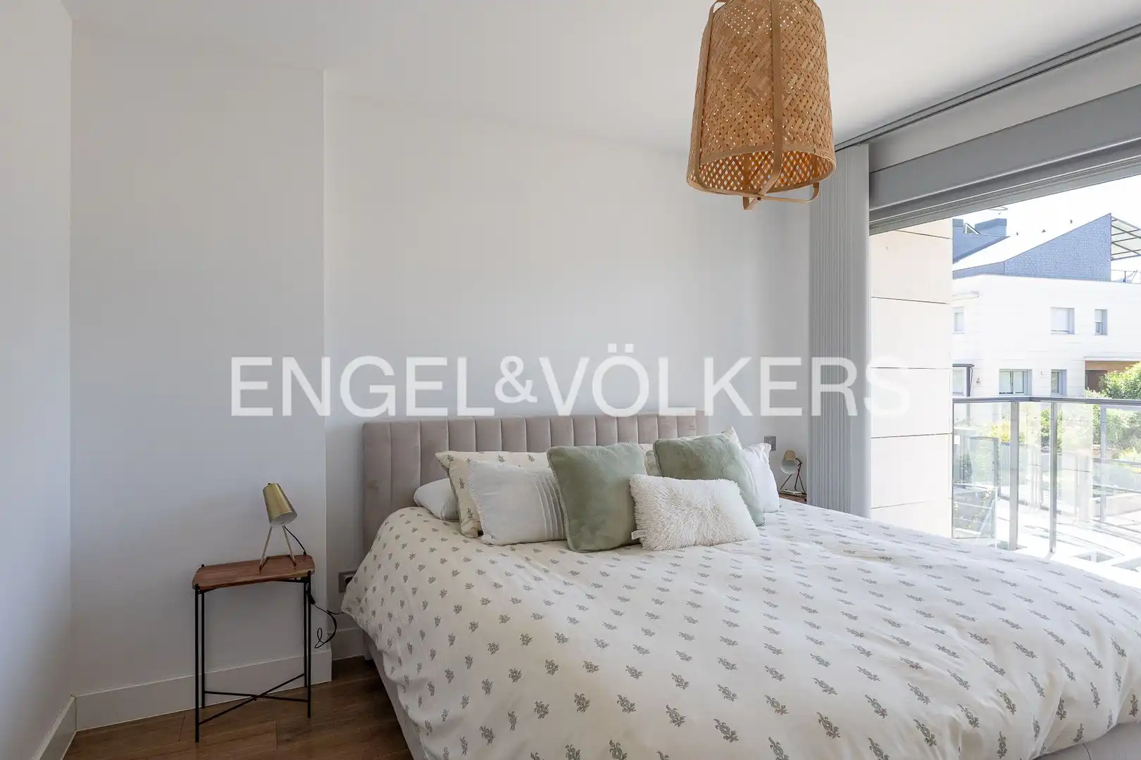 Bedroom of Detached homes for rent in Boadilla del Monte  with Air Conditioner, Heating and Private garden