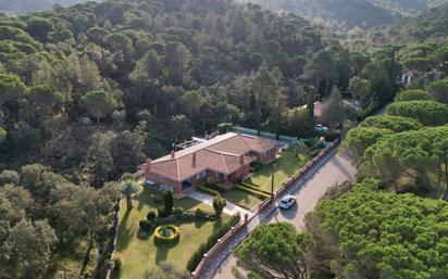 Garten von Haus oder Chalet zum verkauf in Santa Cristina d'Aro mit Klimaanlage, Terrasse und Schwimmbad