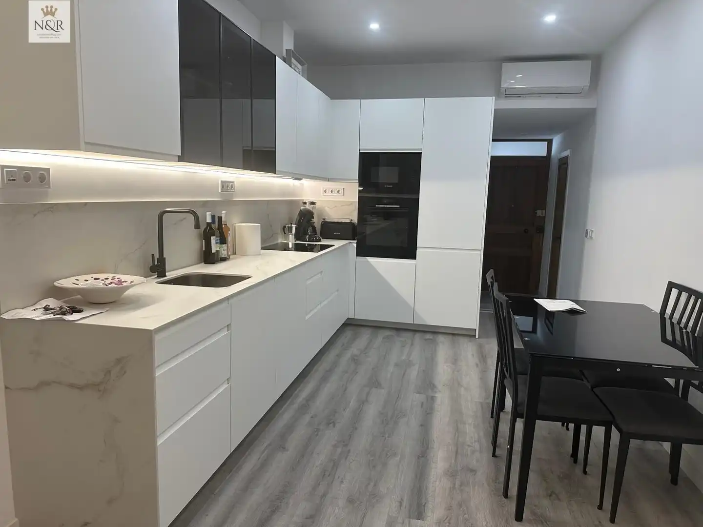 Kitchen of Flat for sale in  Palma de Mallorca  with Air Conditioner and Balcony