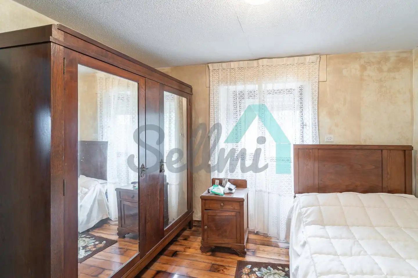 Bedroom of Houses for sale in Valdés - Luarca  with Private garden and Parquet flooring