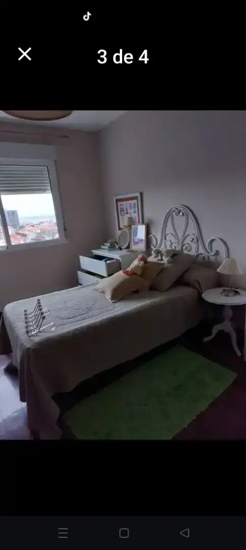 Bedroom of Houses for rent in Vilagarcía de Arousa  with Parquet flooring, Furnished and Oven