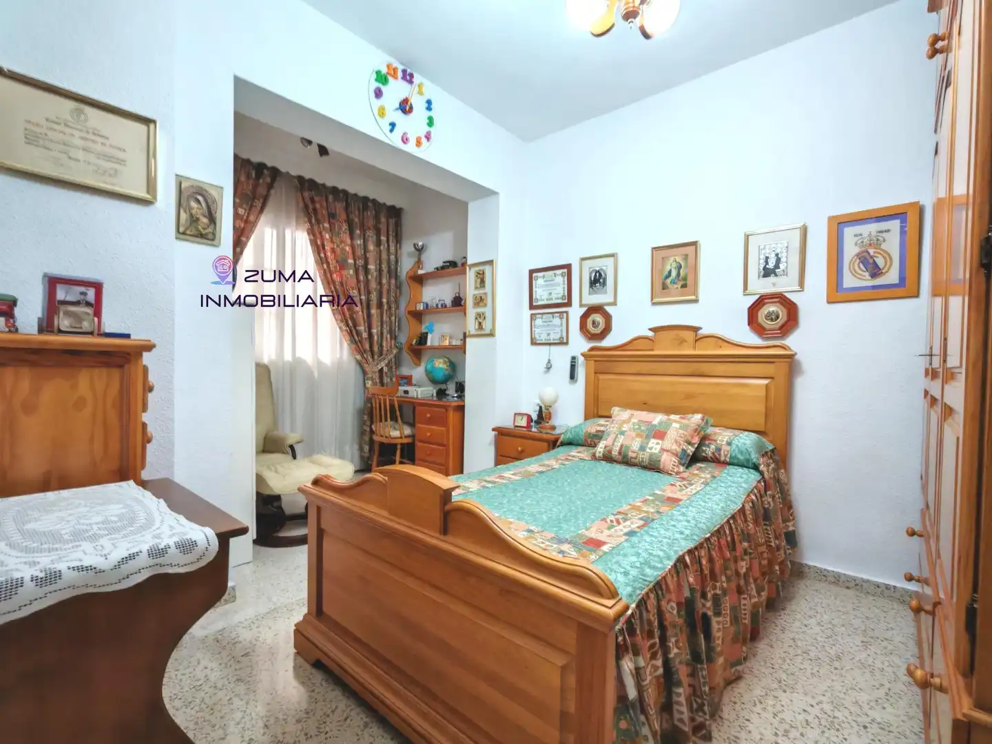 Habitación de Casa adosada en venta en Málaga con Aire acondicionado, Calefacción y Terraza