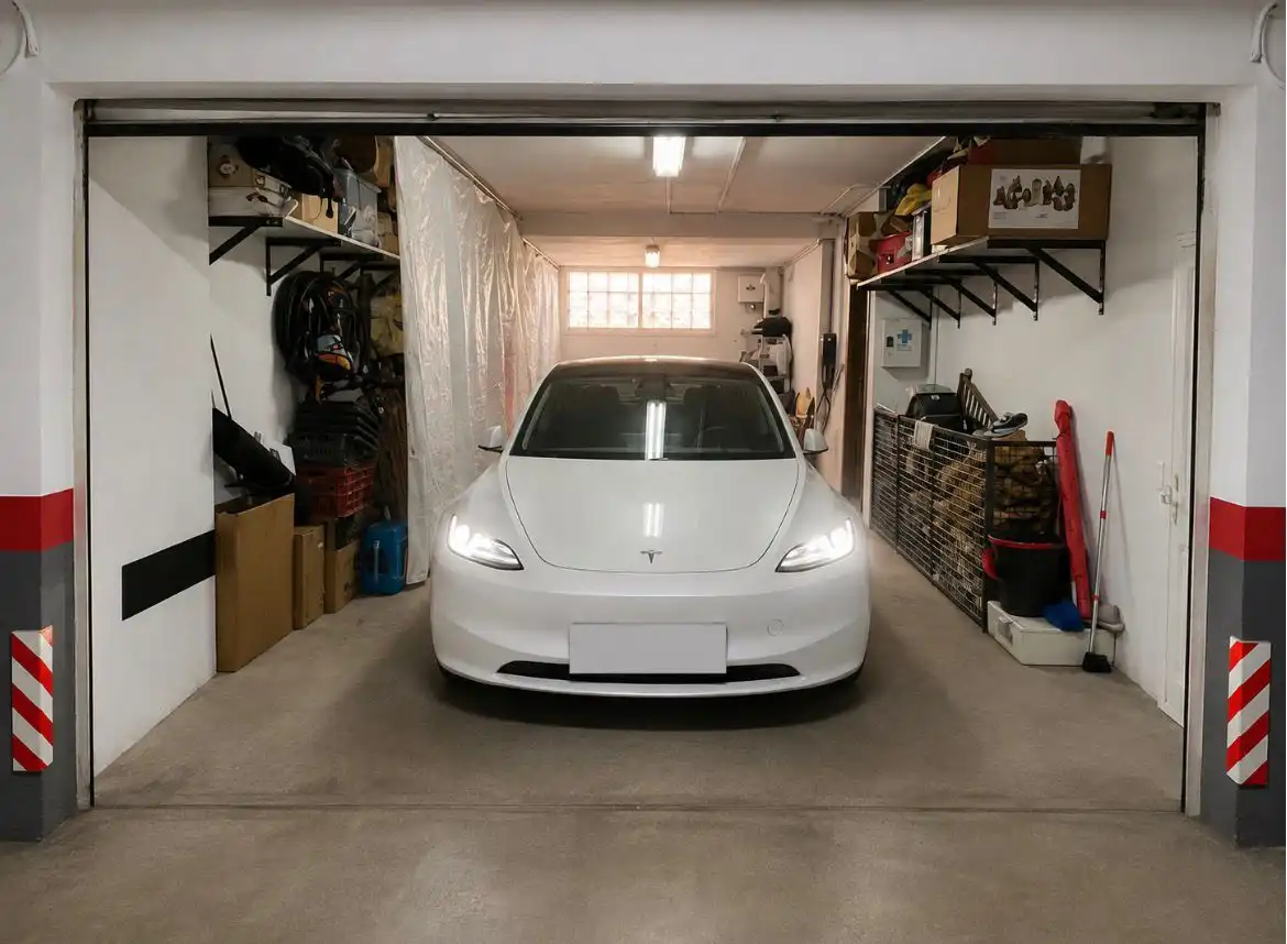 Parking de Casa adosada en venta en Coín con Aire acondicionado, Parquet y Terraza