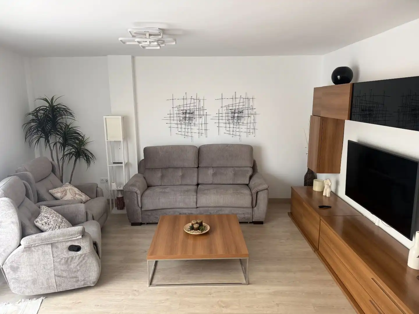 Sala de estar de Ático en venta en Centro