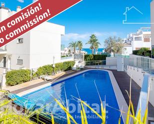 Swimming pool of Flat for sale in Torrevieja  with Air Conditioner, Heating and Private garden