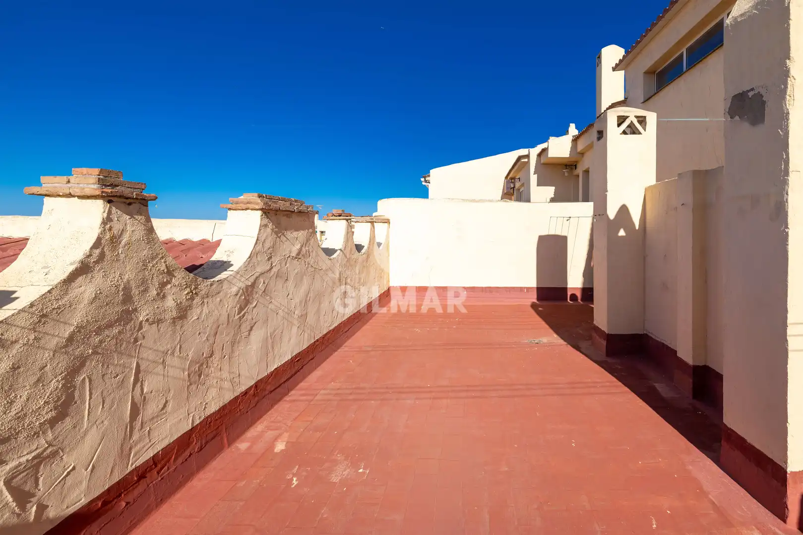 Terrasse von Wohnung zum Verkauf in Benalmádena mit Heizung, Privatgarten und Abstellraum