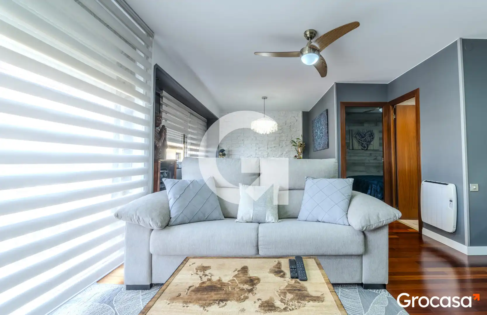 Living room of Flat for sale in Barcelona  with Balcony