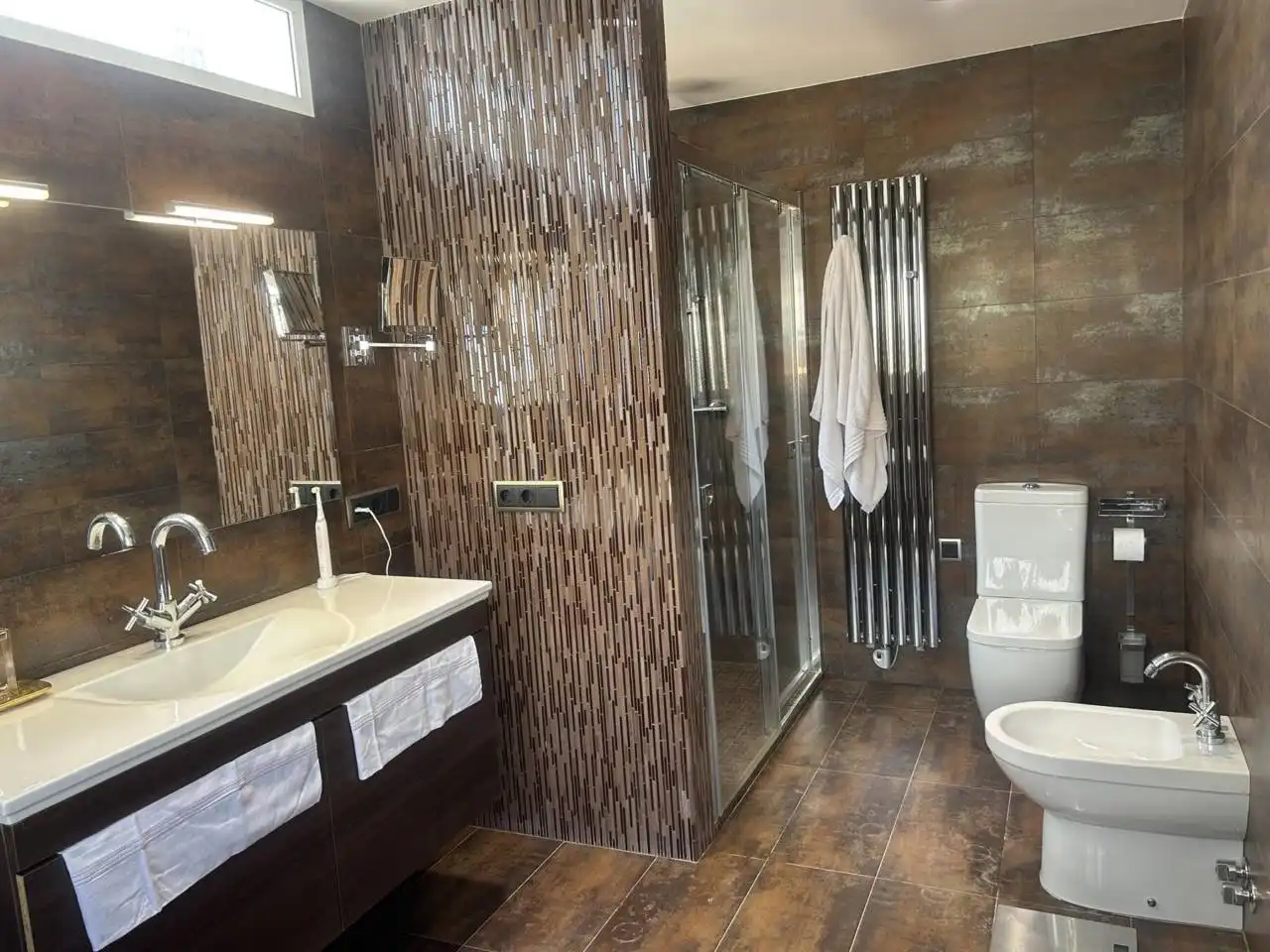 Bathroom of Houses for sale in Roquetas de Mar  with Air Conditioner, Private garden and Terrace