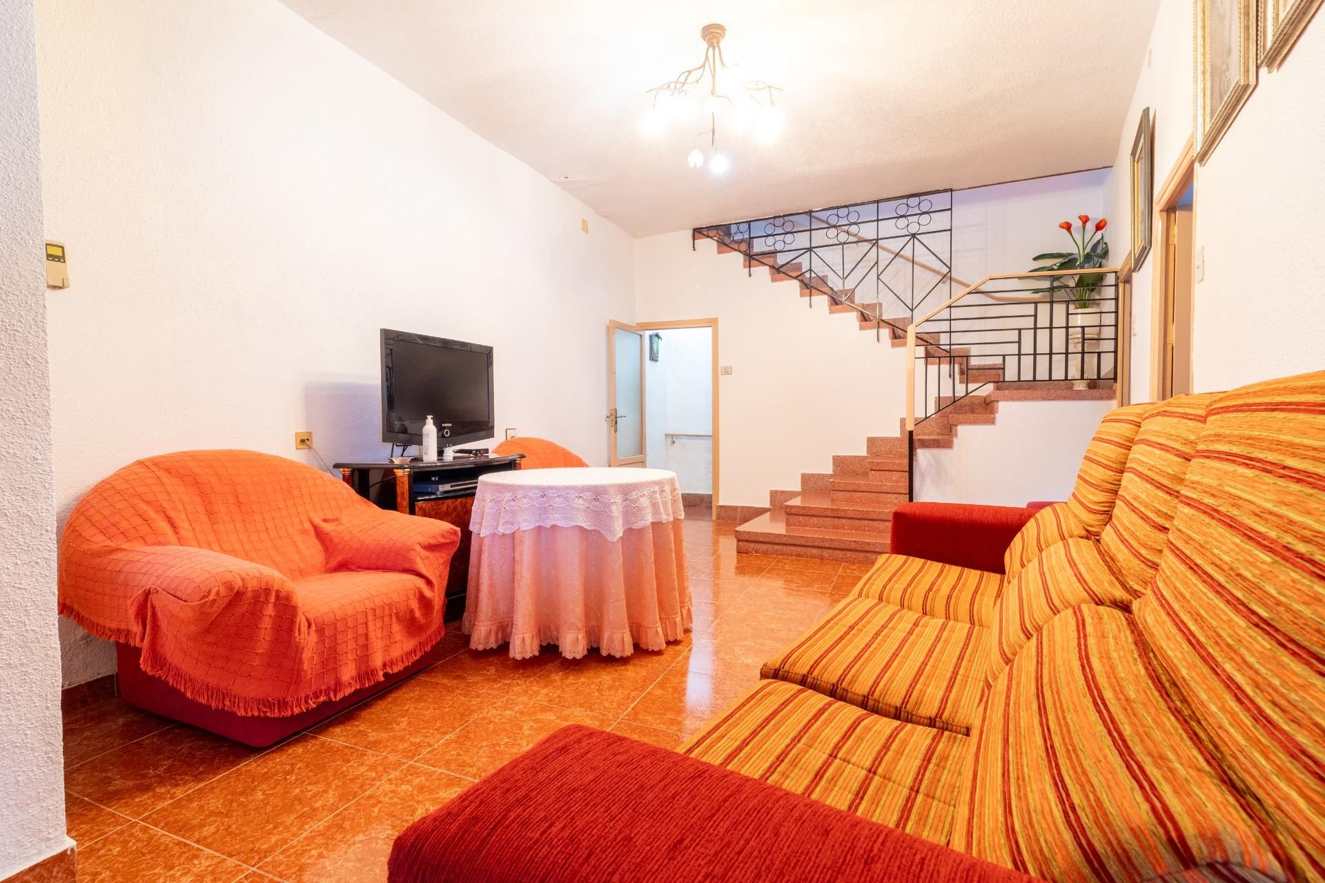 Sala d'estar de Casa o xalet en venda en Abarán amb Aire condicionat, Terrassa i Traster