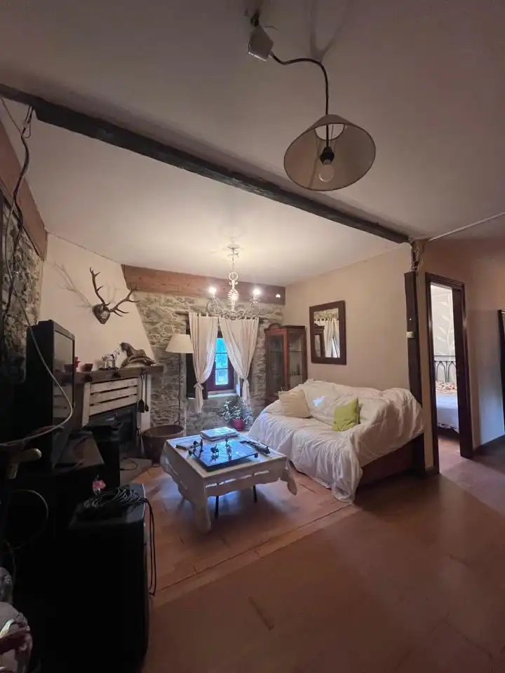 Wohnzimmer von Country house zum Verkauf in San Sadurniño mit Heizung, Privatgarten und Schwimmbad