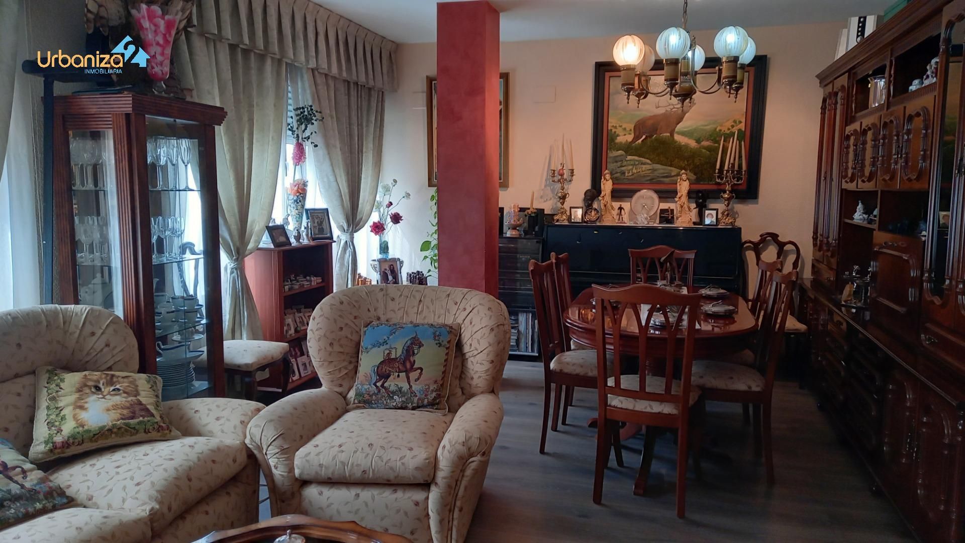 Living room of Apartment for sale in Badajoz Capital  with Air Conditioner and Heating