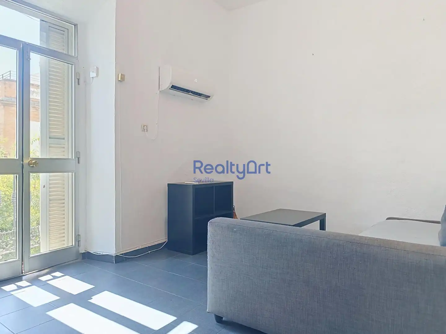 Sala de estar de Piso de alquiler en Sevilla con Aire acondicionado, Terraza y Amueblado