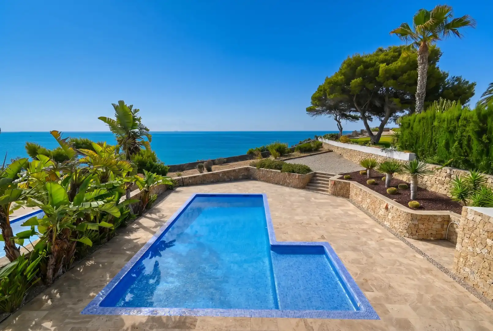 Swimming pool of Houses for sale in Moraira  with Private garden, Terrace and Swimming Pool