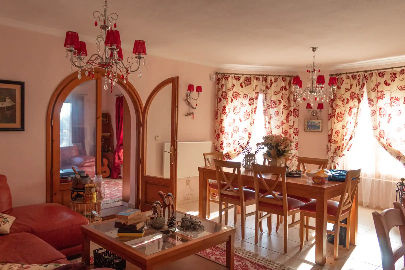 Dining room of Houses for sale in Benitachell / El Poble Nou de Benitatxell  with Air Conditioner, Heating and Private garden