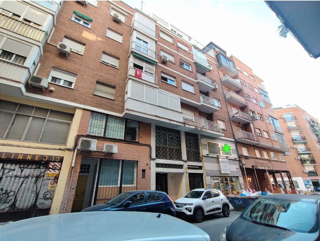 Exterior view of Flat for sale in  Madrid Capital  with Air Conditioner, Heating and Parquet flooring