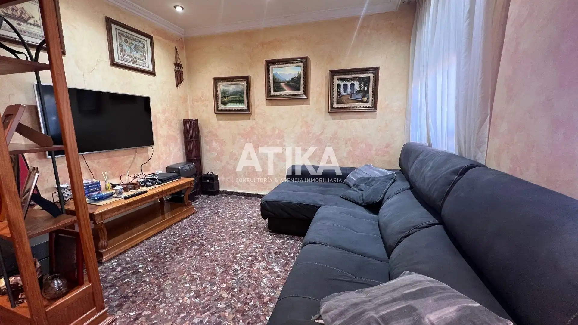 Living room of Flat for sale in Ontinyent  with Heating, Terrace and Storage room