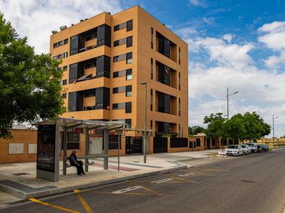 Exterior view of Flat for sale in Móstoles  with Air Conditioner, Heating and Private garden