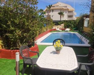 Swimming pool of House or chalet for sale in Torreblanca  with Air Conditioner, Private garden and Swimming Pool