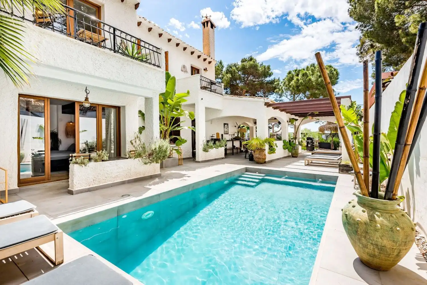 Piscina de Casa adosada en venta en Orihuela con Jardín privado, Terraza y Trastero