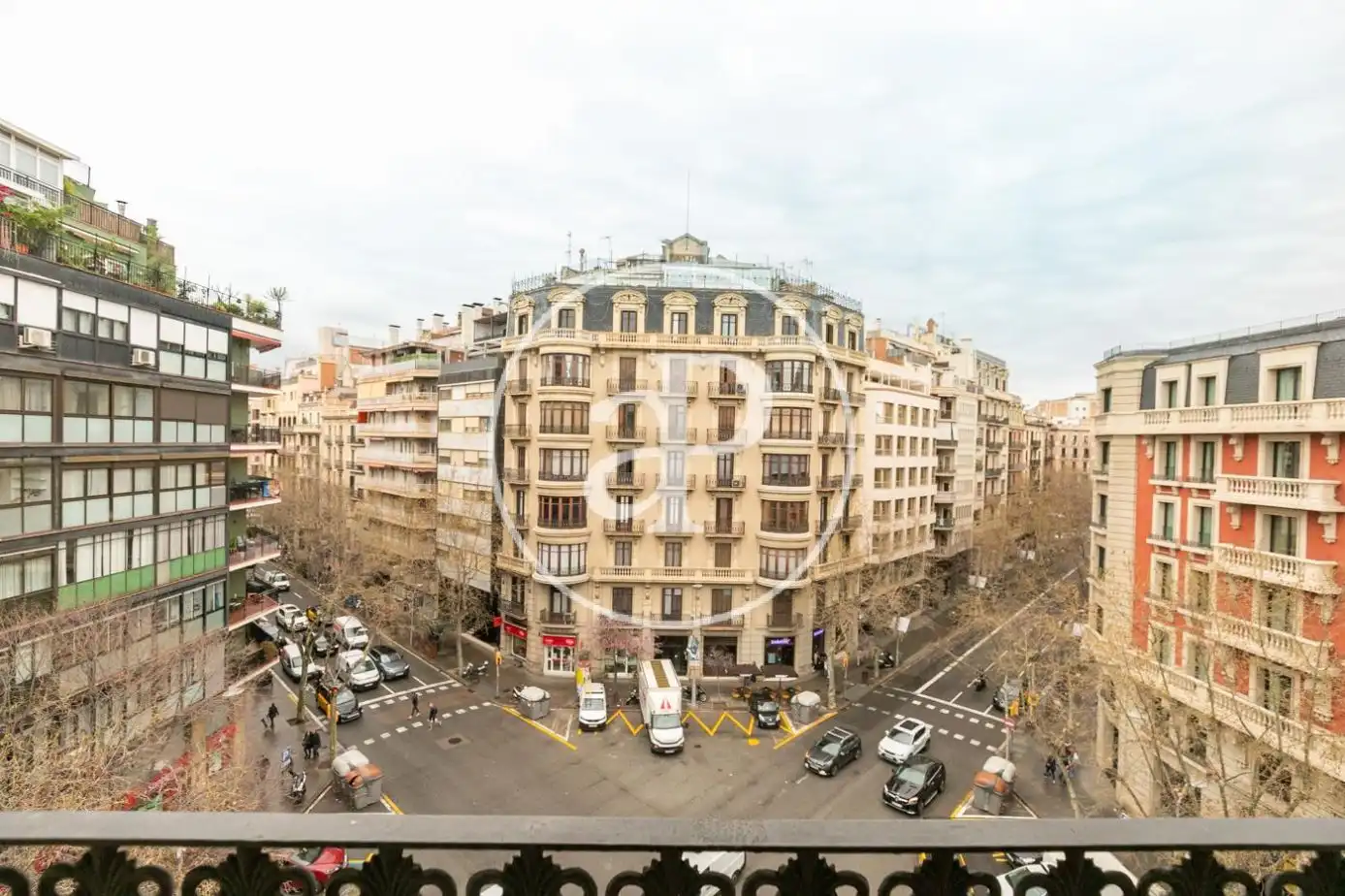 Vista exterior de Pis de lloguer en Barcelona amb Aire condicionat, Calefacció i Moblat