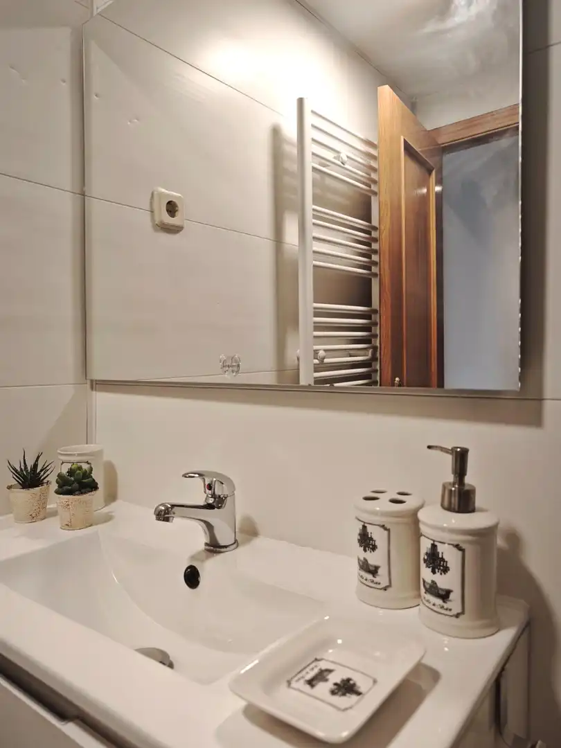 Baño de Piso de alquiler en Madrid con Aire acondicionado, Calefacción y Amueblado